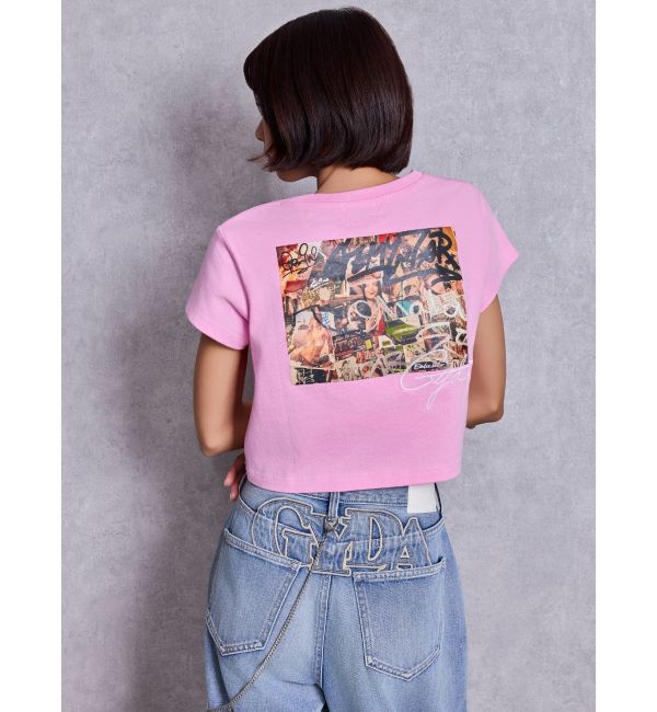 GYDA「sacred edge cross PHOTOショートTシャツ」|Tシャツ・カットソー|