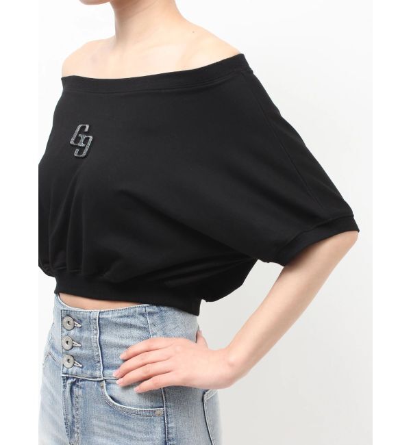 GYDA「GGエンボスオフショルトップス」|Tシャツ・カットソー|