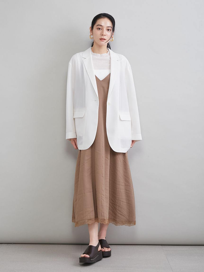 Mila Owen「シアーテーラードジャケット」|テーラードジャケット|