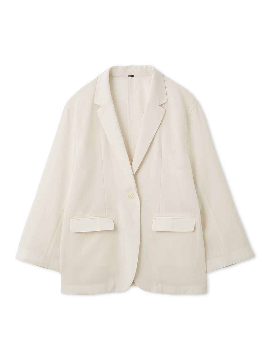 Mila Owen「シアーテーラードジャケット」|テーラードジャケット|