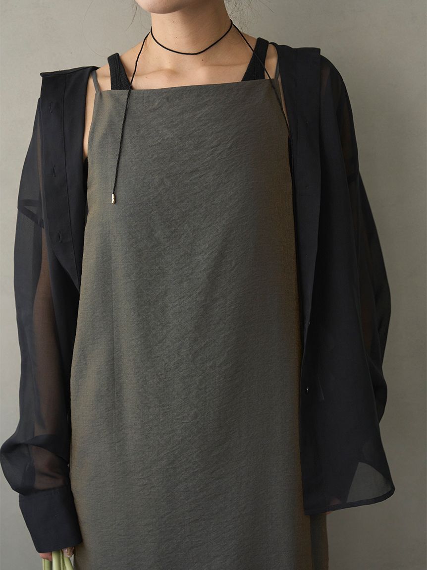 emmi atelier「2wayシアーシャツ」|シャツ・ブラウス|