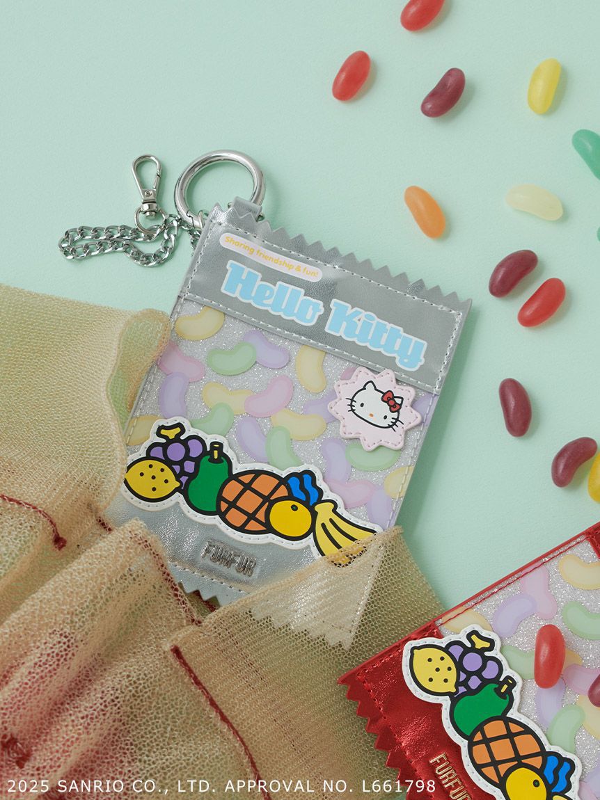 FURFUR「HELLO KITTYポーチチャーム」|キーケース|
