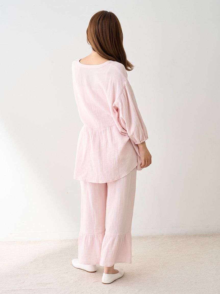 GELATO PIQUE KIDS & BABY「マタニティガーゼロングパンツ」|マタニティ・ママグッズ|