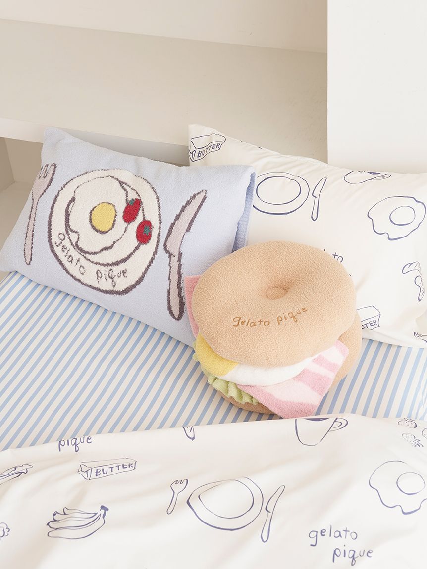 gelato pique Sleep「【Sleep】モーニングモチーフ ジャガードピローケース」|その他|