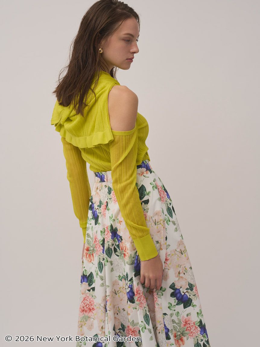 SNIDEL「NYBG タックフレアマキシスカート」|スカート|