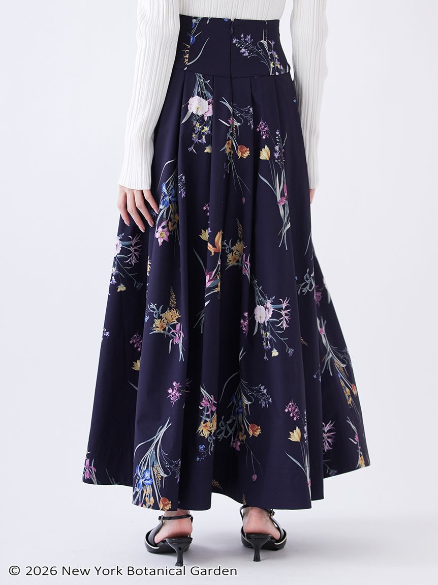 SNIDEL「NYBG タックフレアマキシスカート」|スカート|