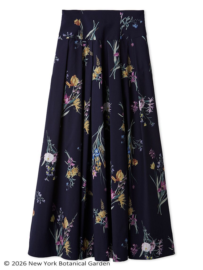 SNIDEL「NYBG タックフレアマキシスカート」|スカート|NVY