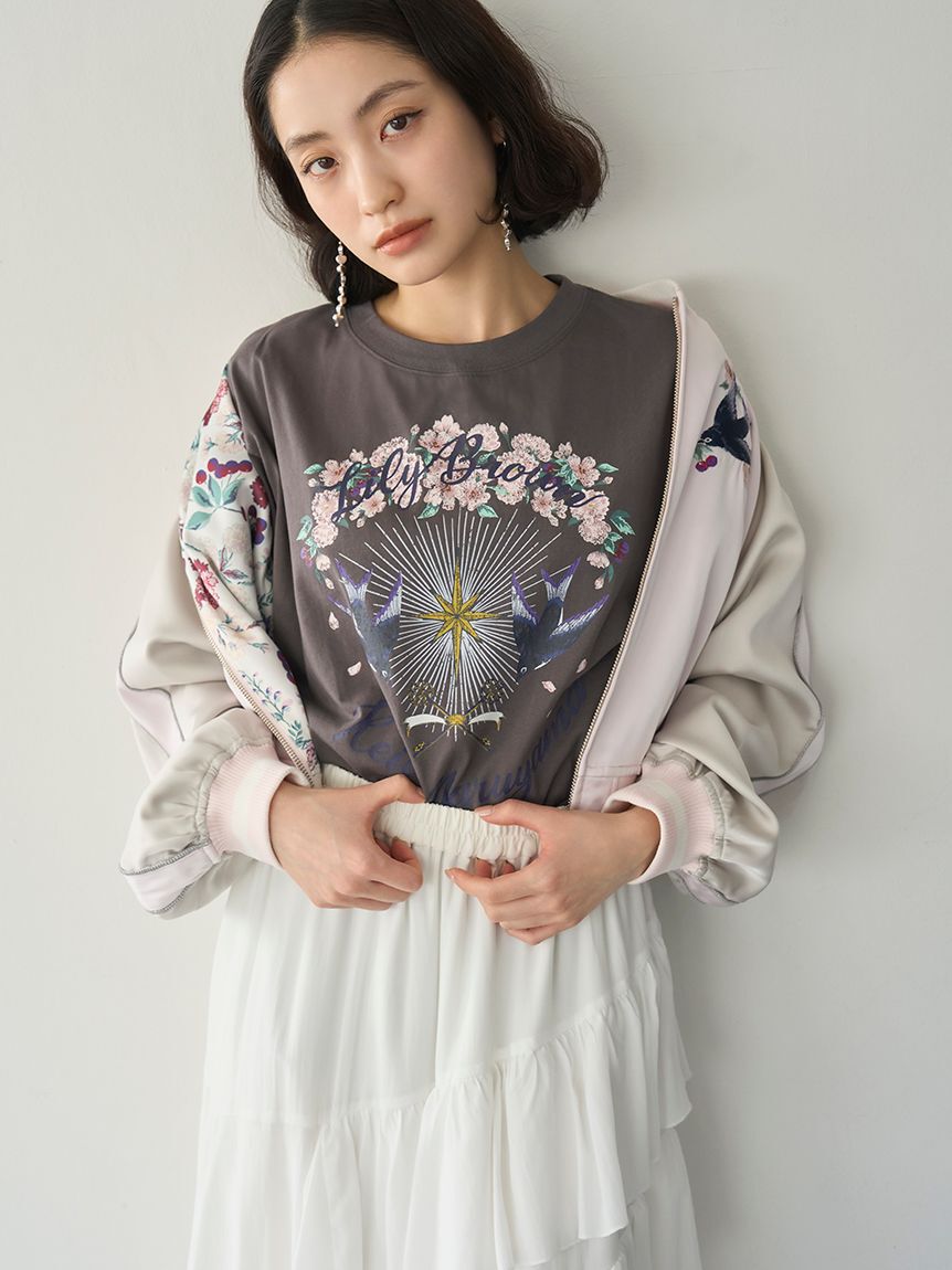 LILY BROWN「【WEB限定00サイズ】ラッフルフリルティアードスカート」|スカート|