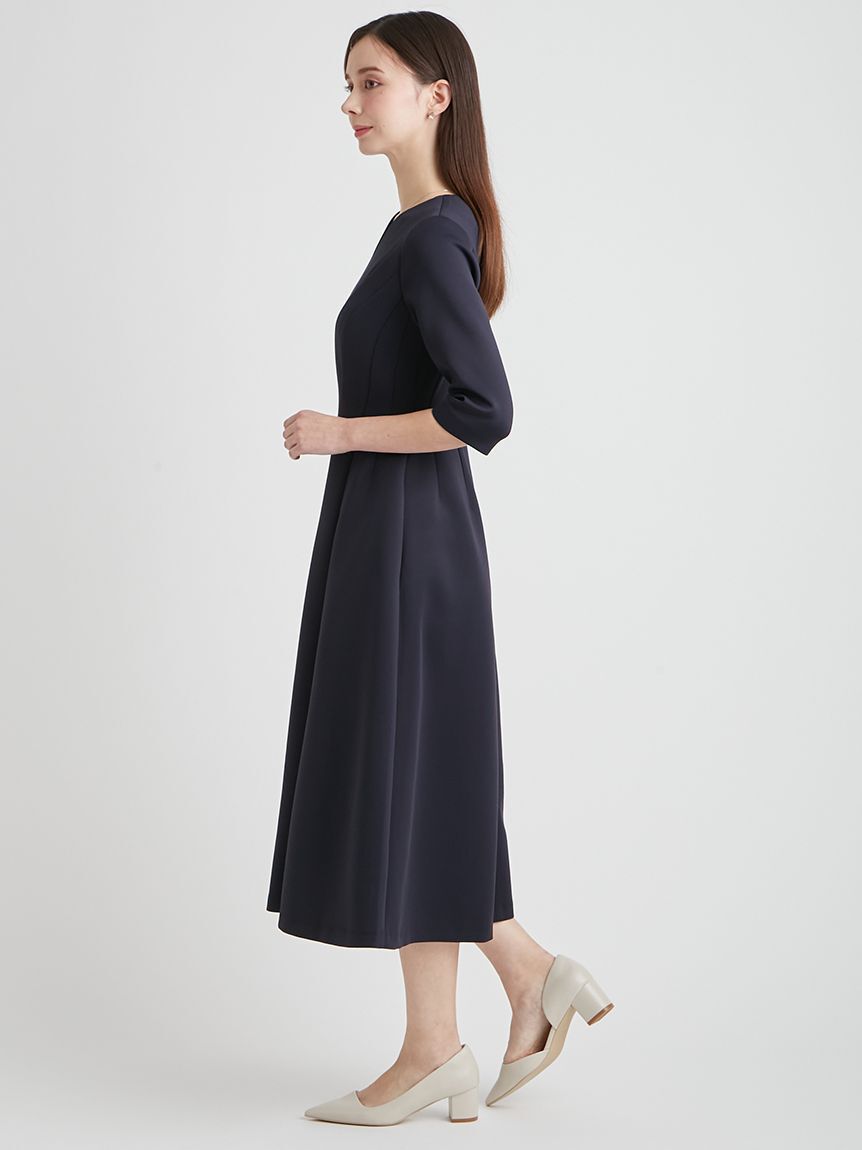 CELFORD「【洗える】ツイストポンチワンピース」|ワンピース|