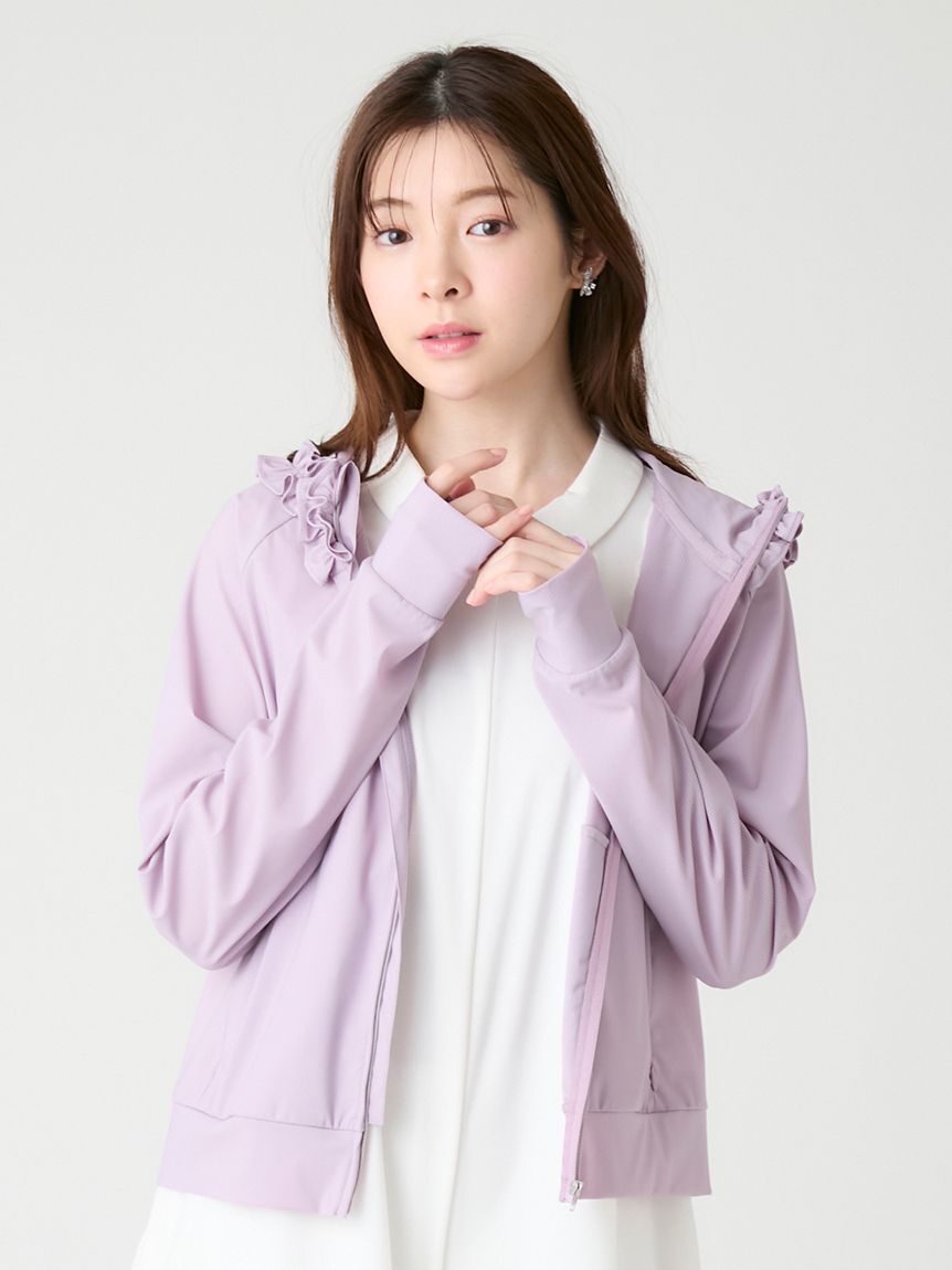 CELFORD「【水陸両用可】フリルパーカー」|アウトドア|