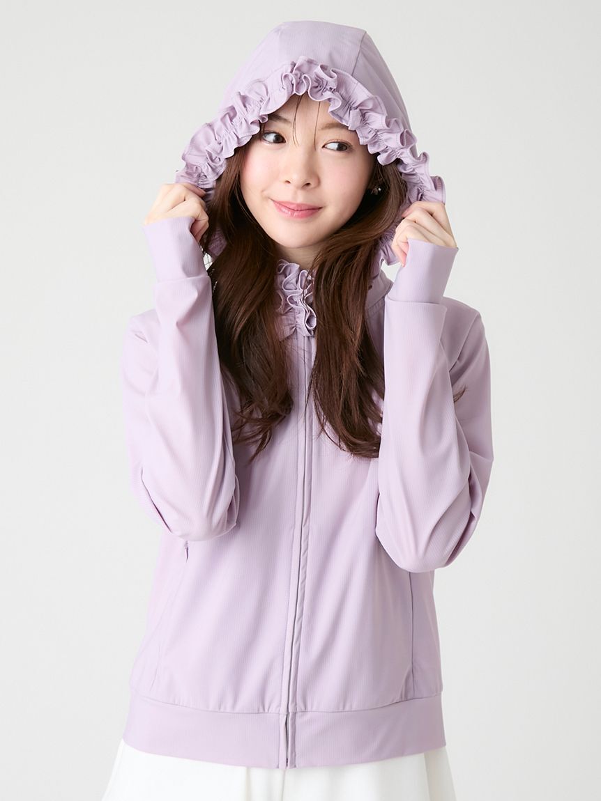 CELFORD「【水陸両用可】フリルパーカー」|アウトドア|