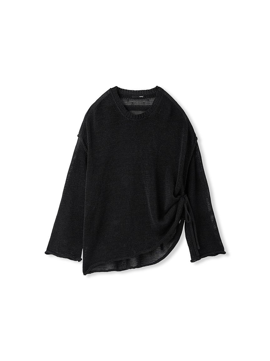 styling/「シアーニットプルオーバー」|ニット・セーター|BLK