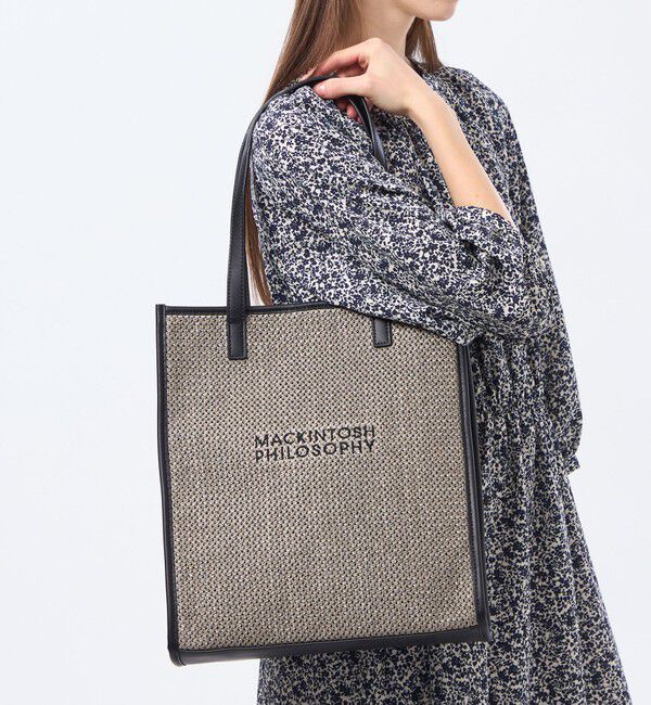 MACKINTOSH PHILOSOPHY「ロゴ刺しゅうサマートート」|トートバッグ|
