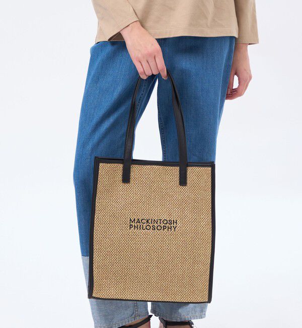 MACKINTOSH PHILOSOPHY「ロゴ刺しゅうサマートート」|トートバッグ|