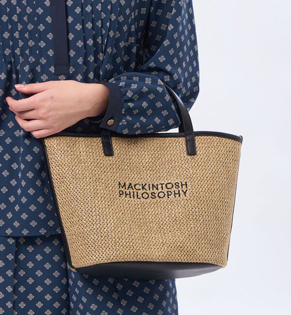 MACKINTOSH PHILOSOPHY「ロゴ刺しゅうサマーミニショルダー」|ハンドバッグ|