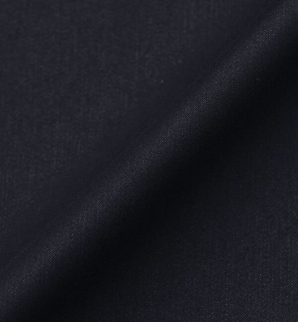  「シャンブレーサテンハーフジップポロ」|シャツ・ブラウス|