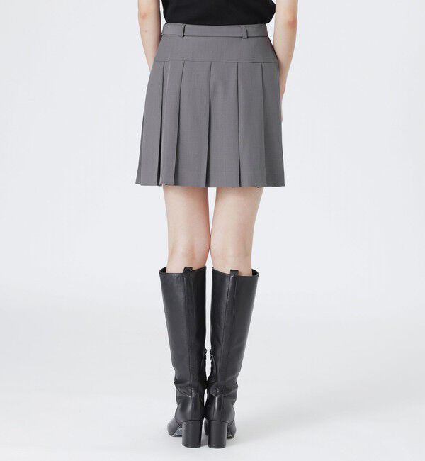  「プリーツミニスカート」|スカート|