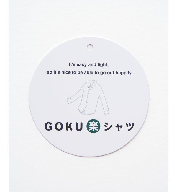 IKKA LOUNGE「GOKU楽ワークスイスカラーシャツ」|シャツ・ブラウス|