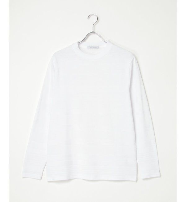 IKKA LOUNGE「ランダムリップルボーダーロンT」|Tシャツ・カットソー|