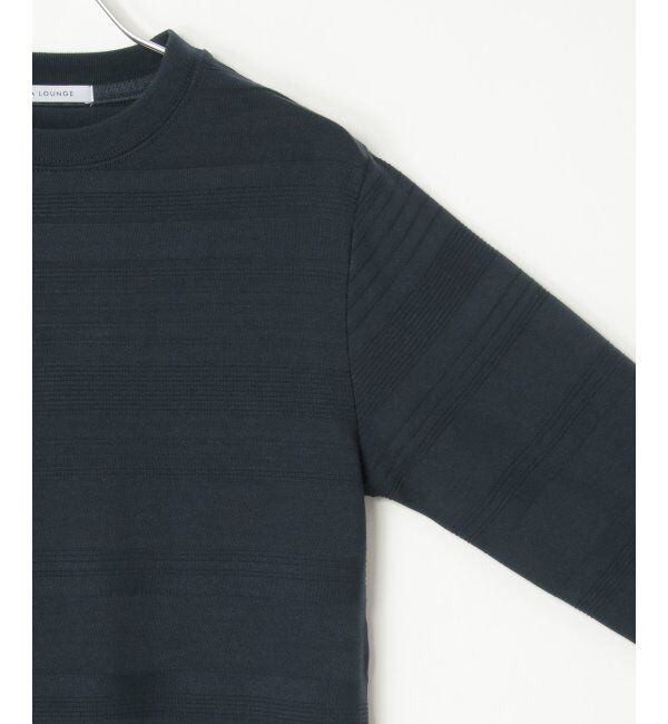 IKKA LOUNGE「ランダムリップルボーダーロンT」|Tシャツ・カットソー|