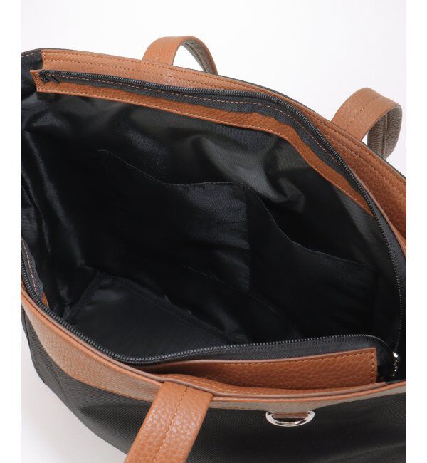 ikka「配色切り替えトートバッグ」|その他|