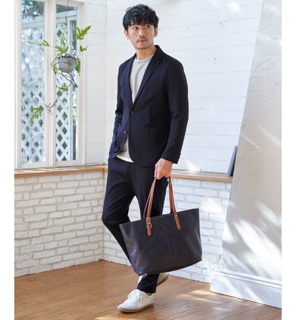 IKKA LOUNGE「【雑誌MonoMax4月号掲載】GOKU楽ワークポンチジャケット「小泉孝太郎さん着用モデル」」|テーラードジャケット|