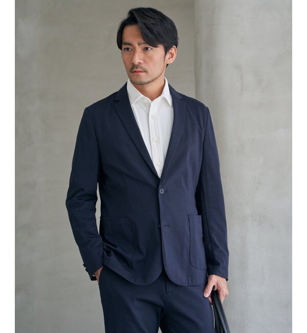 IKKA LOUNGE「【雑誌MonoMax4月号掲載】GOKU楽ワークポンチジャケット「小泉孝太郎さん着用モデル」」|テーラードジャケット|