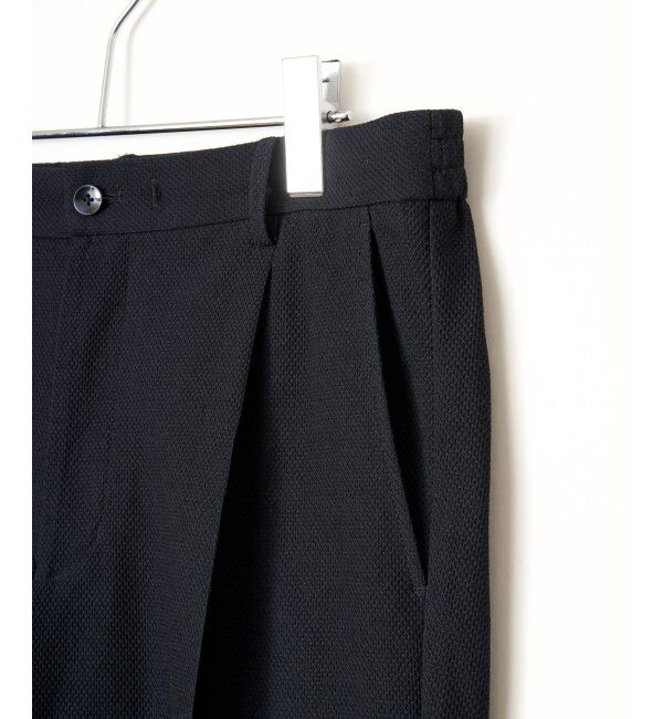 IKKA LOUNGE「【セットアップ対応】BLKライト鹿の子パンツ」|その他|