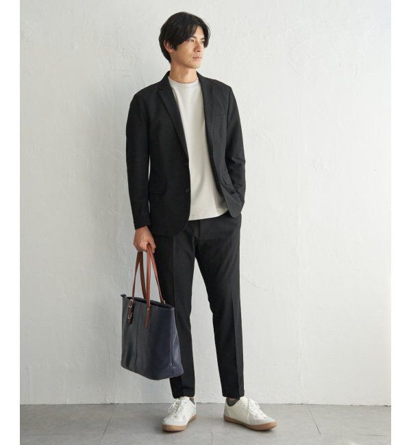 IKKA LOUNGE「【セットアップ対応】BLKライト鹿の子パンツ」|その他|