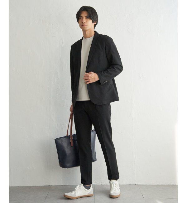 IKKA LOUNGE「【セットアップ対応】BLKライト鹿の子パンツ」|その他|