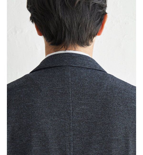 IKKA LOUNGE「ＧＯＫＵラクワークメランジライトＪＫＴ」|テーラードジャケット|