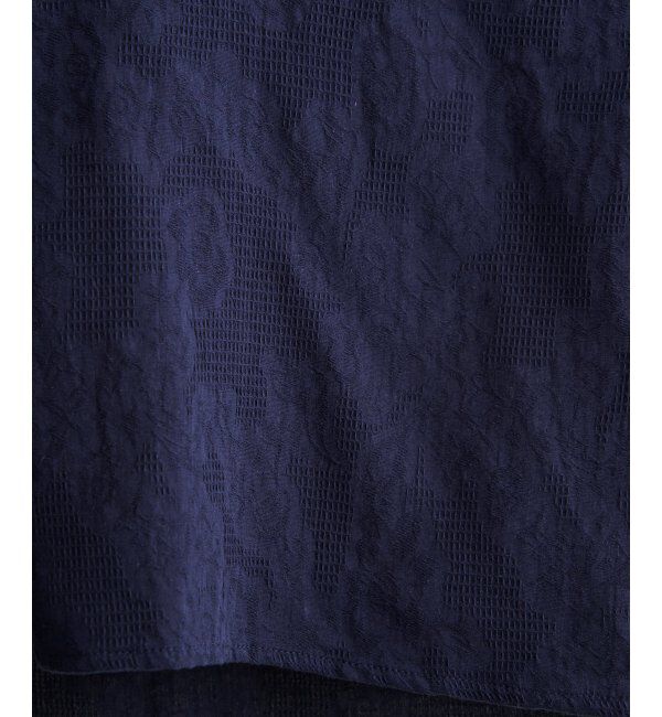 Lbc with Life「ジャカード襟フリル2WAYブラウス」|シャツ・ブラウス|