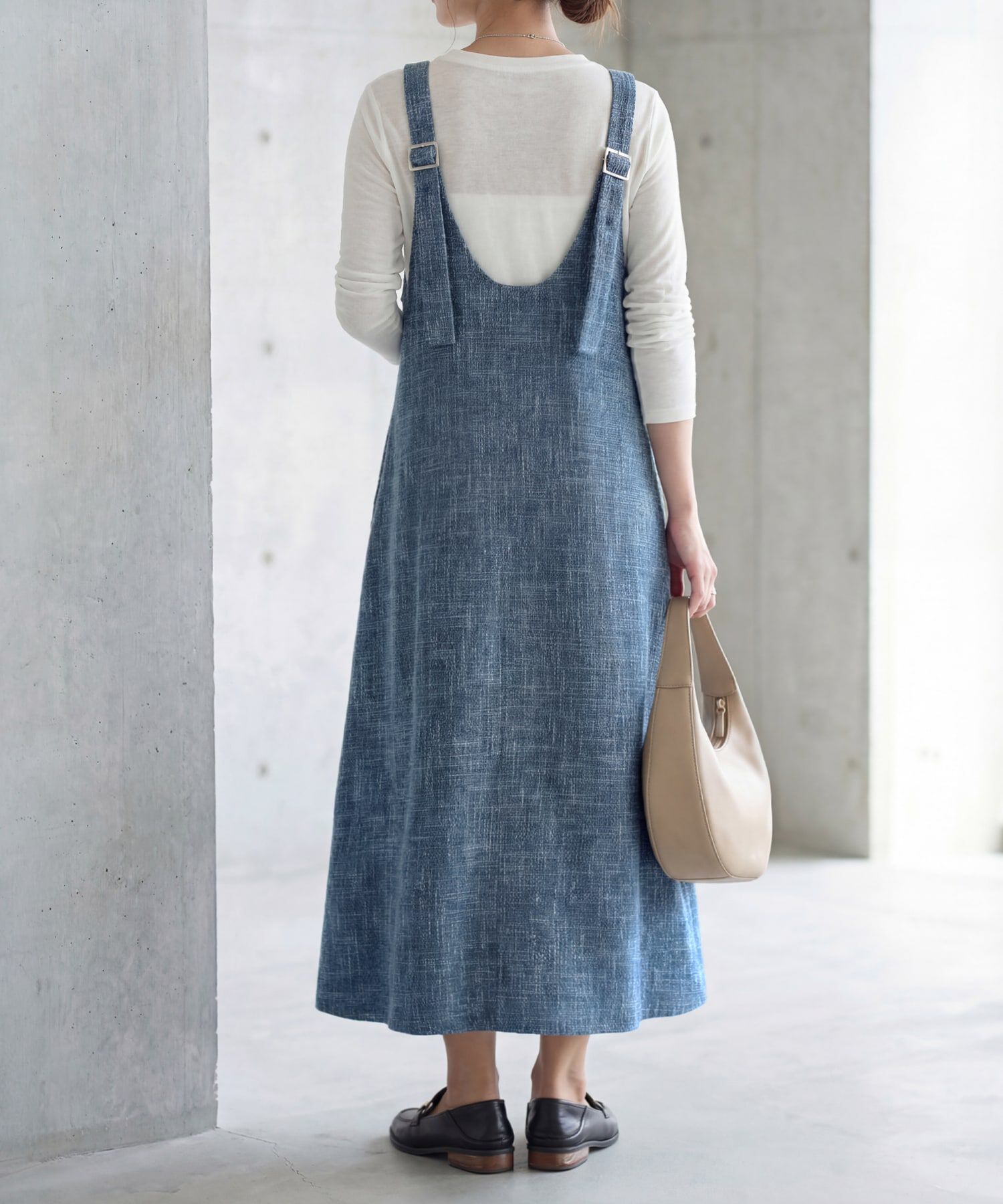 STYLE DELI「【LUXE】サマーツイードジャンパースカート」|ジャンパースカート|