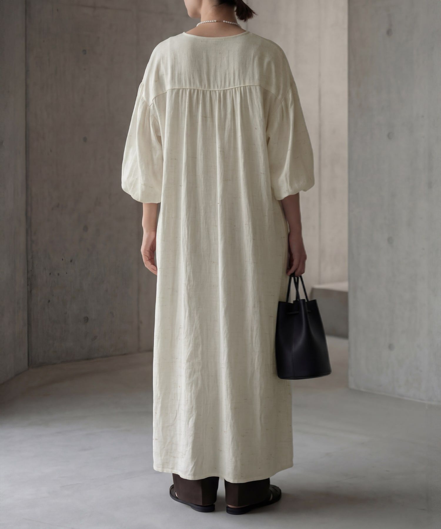STYLE DELI「綿麻混紡◆羽織れるWファスナーワンピース」|ワンピース|