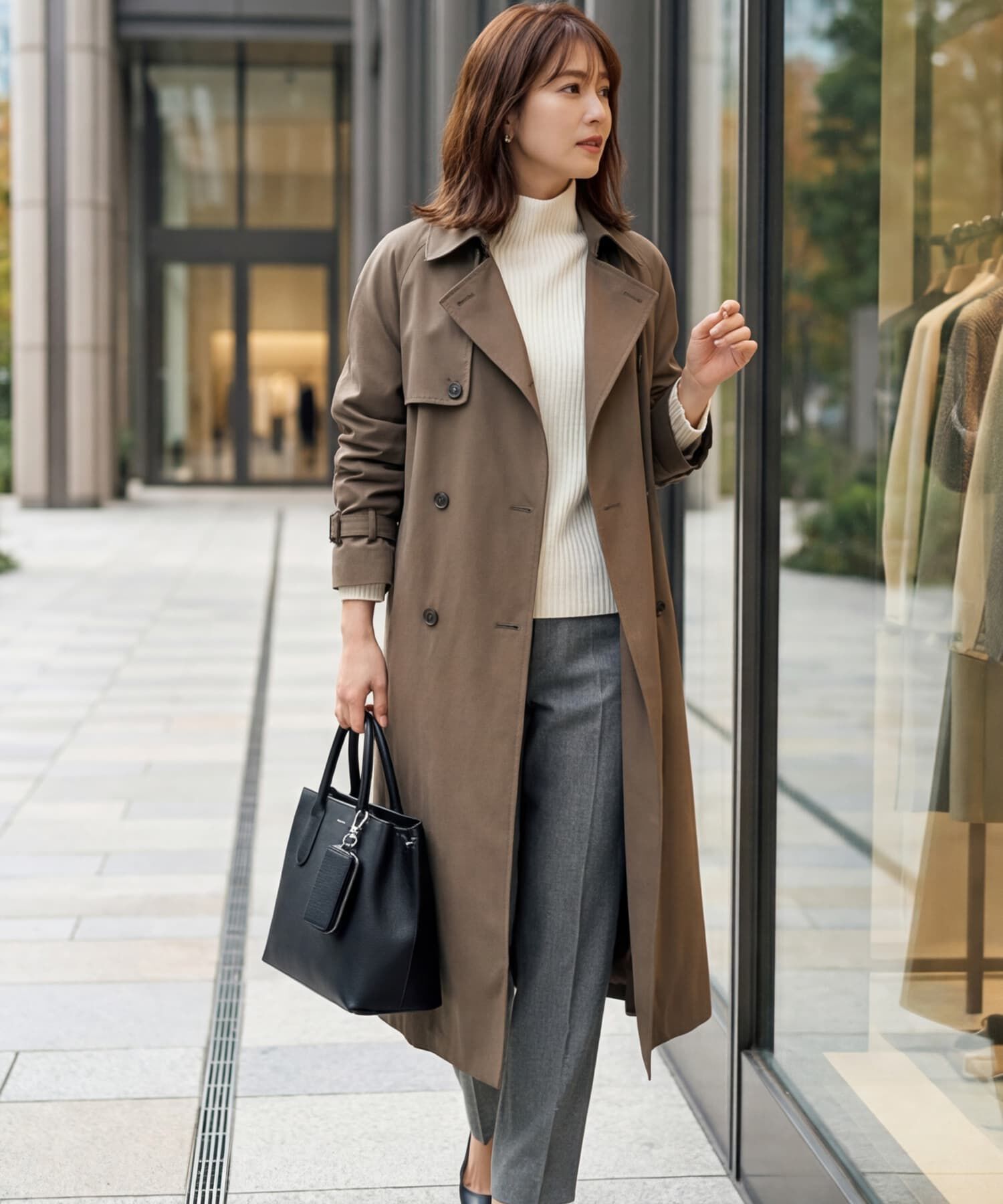 STYLE DELI「【DELI by】すっきり収まる本革ジップキーケース」|キーケース|