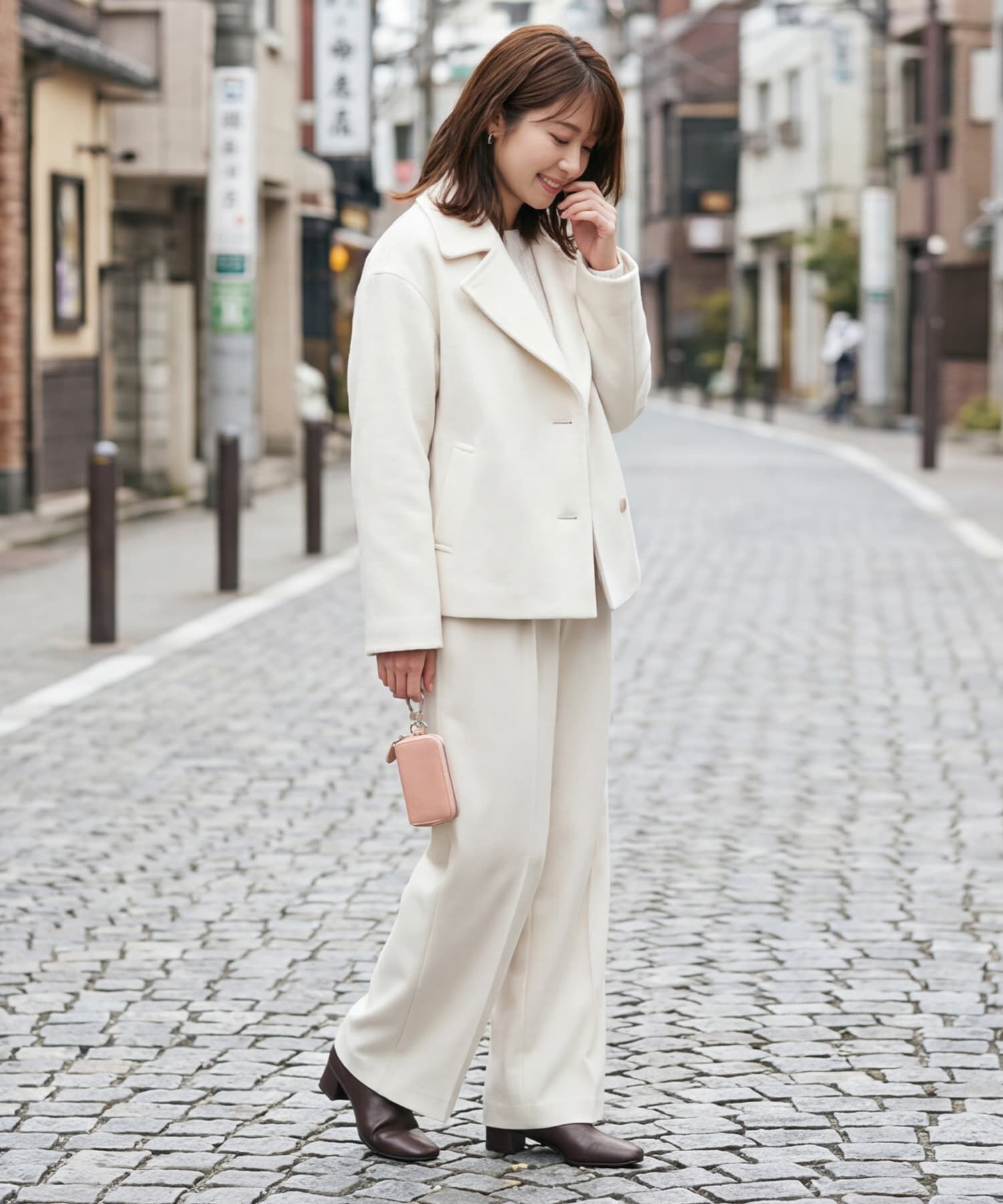 STYLE DELI「【DELI by】すっきり収まる本革ジップキーケース」|キーケース|