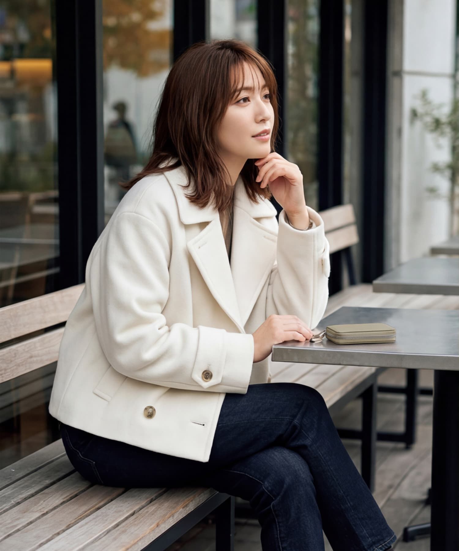 STYLE DELI「【DELI by】すっきり収まる本革ジップキーケース」|キーケース|