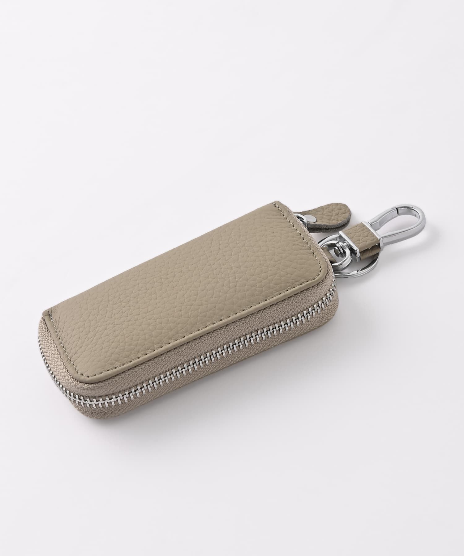 STYLE DELI「【DELI by】すっきり収まる本革ジップキーケース」|キーケース|