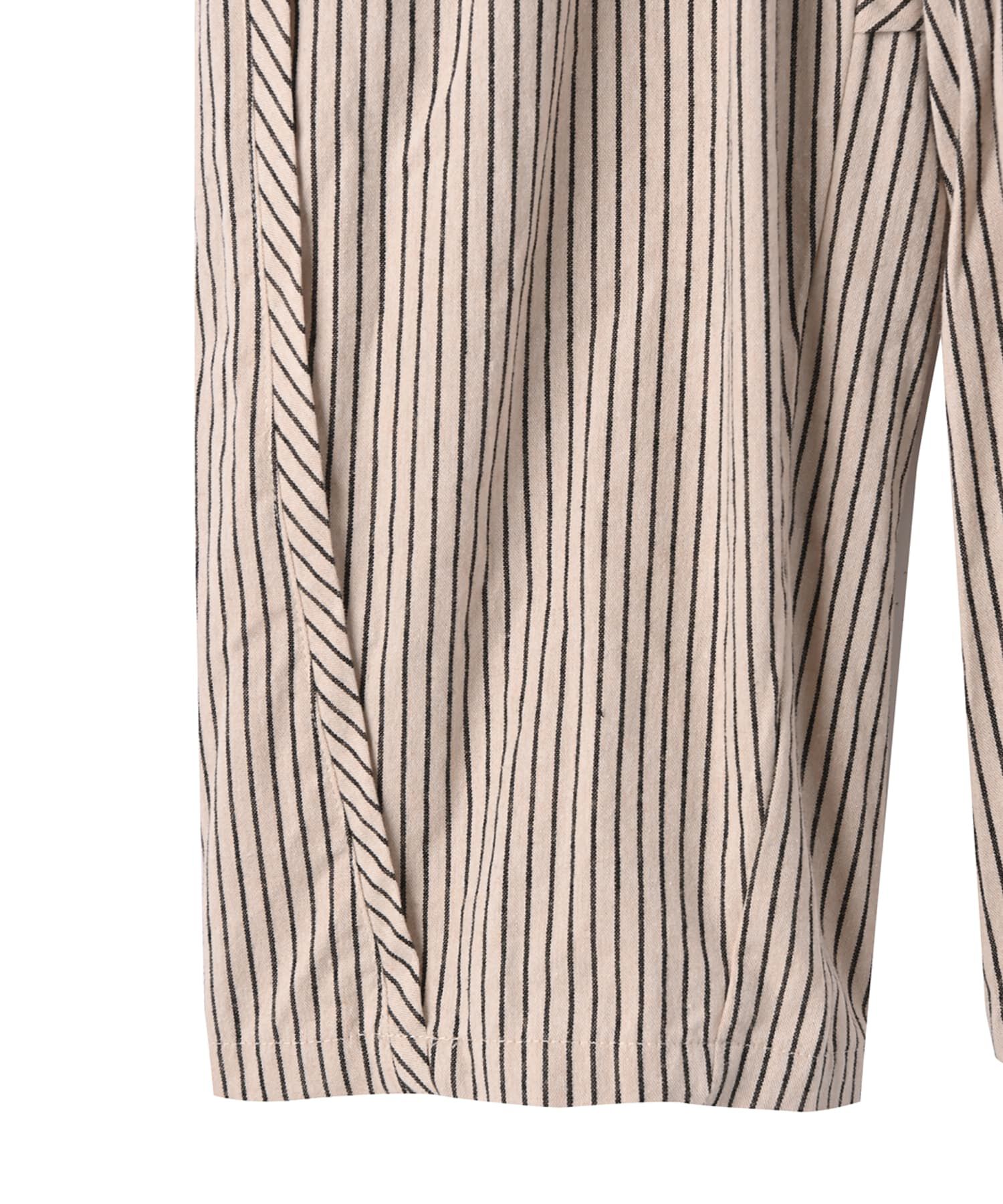 STYLE DELI「【DELI by】ストライプ柄コットン質感イージーパンツ」|その他|