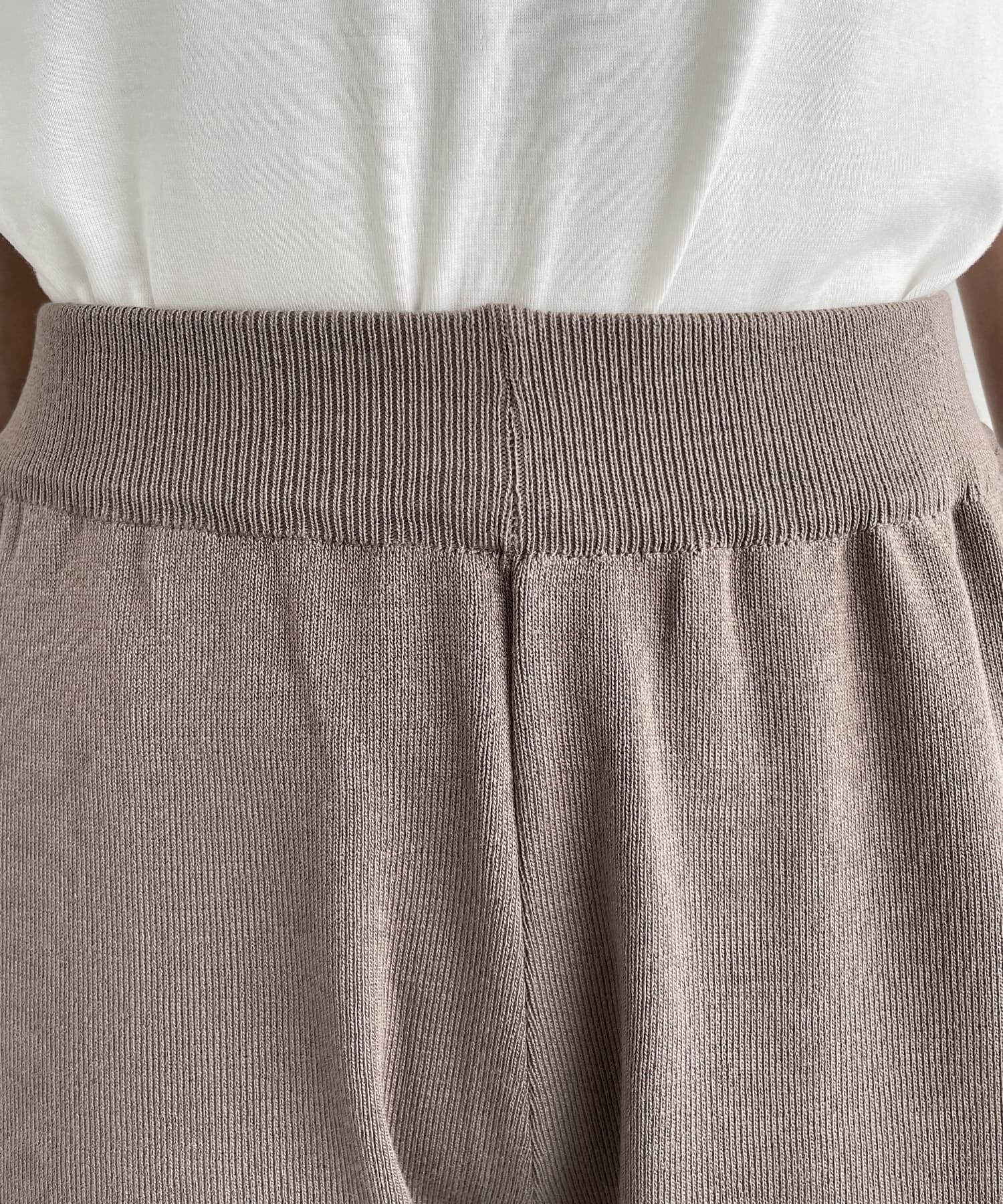  「カーデ型トップス＆パンツセットアップ」|シャツ・ブラウス|