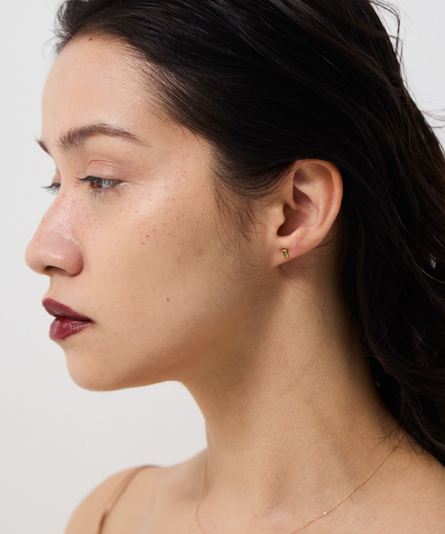 JUPITER「【K10】天然石カクテルプチピアス/片耳　ペリドット」|ピアス|