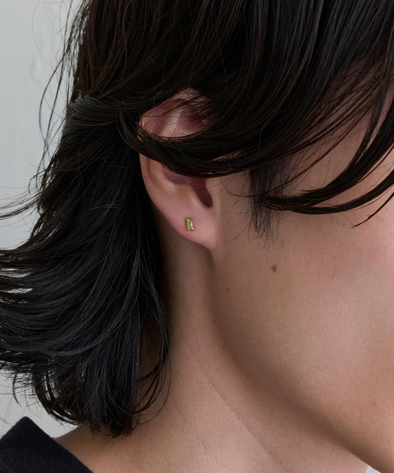 JUPITER「【K10】天然石カクテルプチピアス/片耳　ペリドット」|ピアス|