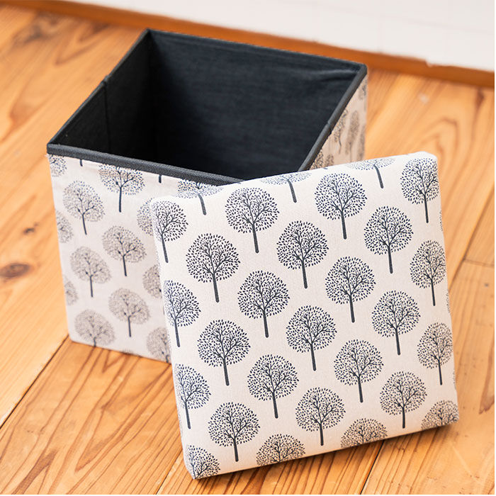 BACKYARD FAMILY「折りたたみ 収納 スツール 通販 収納ボックス 座れる 椅子 イス 折り畳みスツール」|その他|