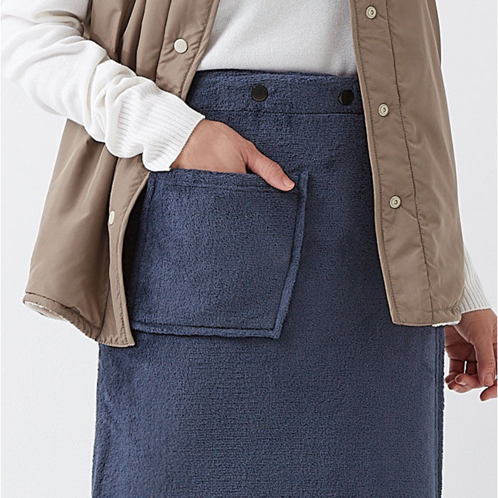 BACKYARD FAMILY「ひざ掛け ブランケット 通販 巻きスカート ラップスカート ロングスカート 毛布 着る毛布」|ブランケット|