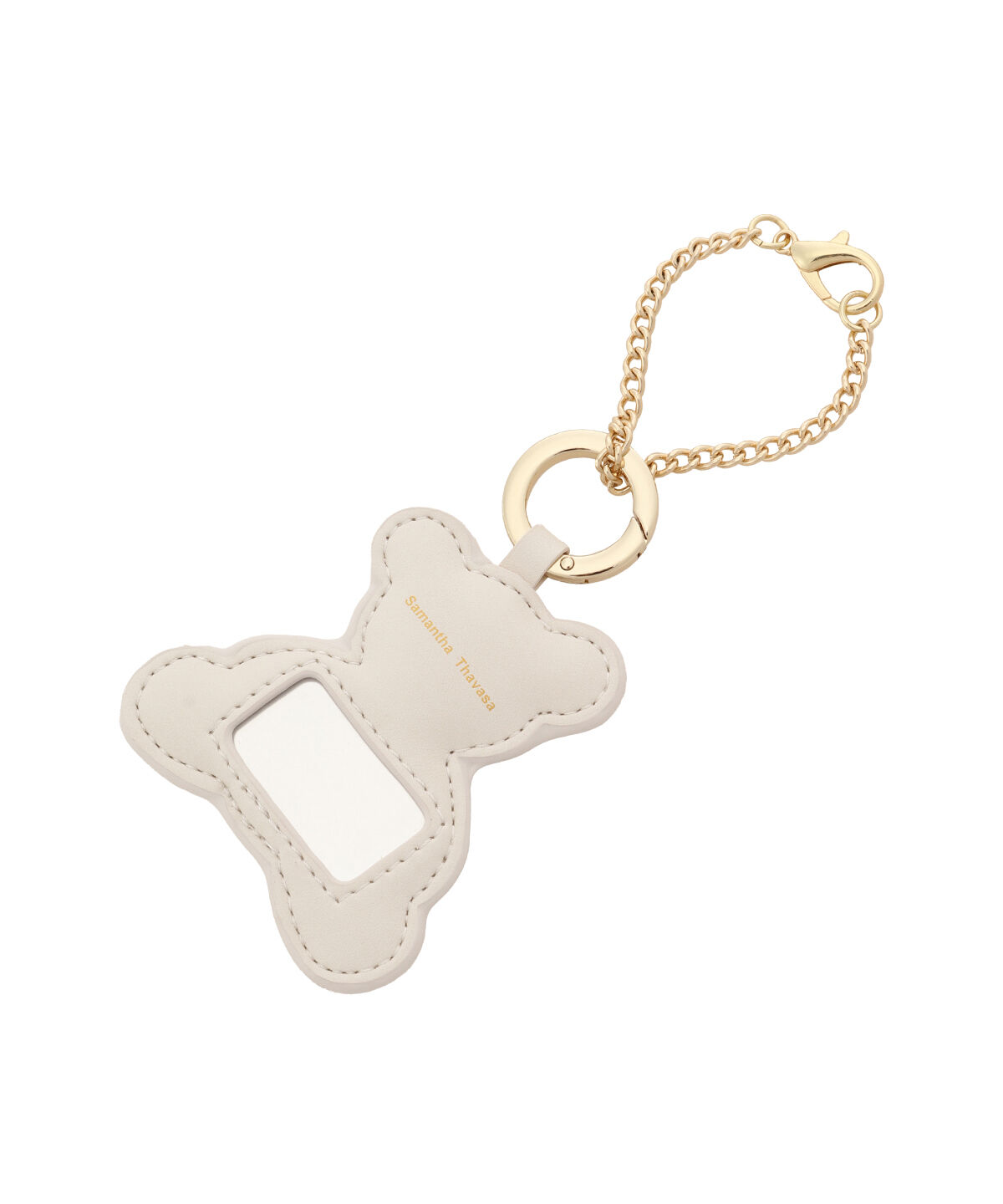 Samantha Thavasa「ベアモチーフ ミラーバッグチャーム」|チャーム・キーホルダー|