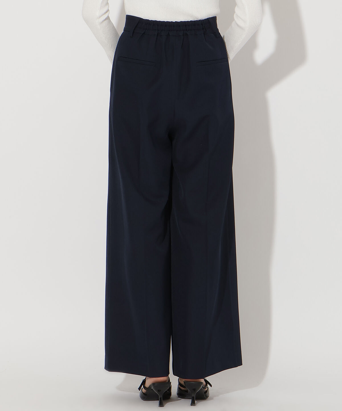 アンドクチュール「タックワイドパンツ」|その他|