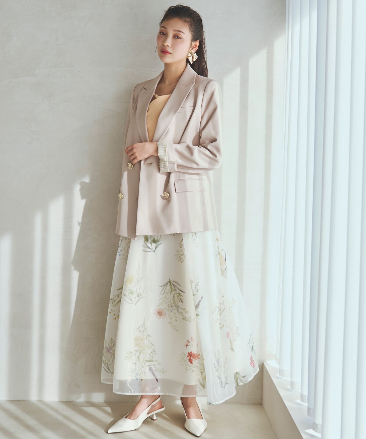 アンドクチュール「ダブルテーラードジャケット」|テーラードジャケット|