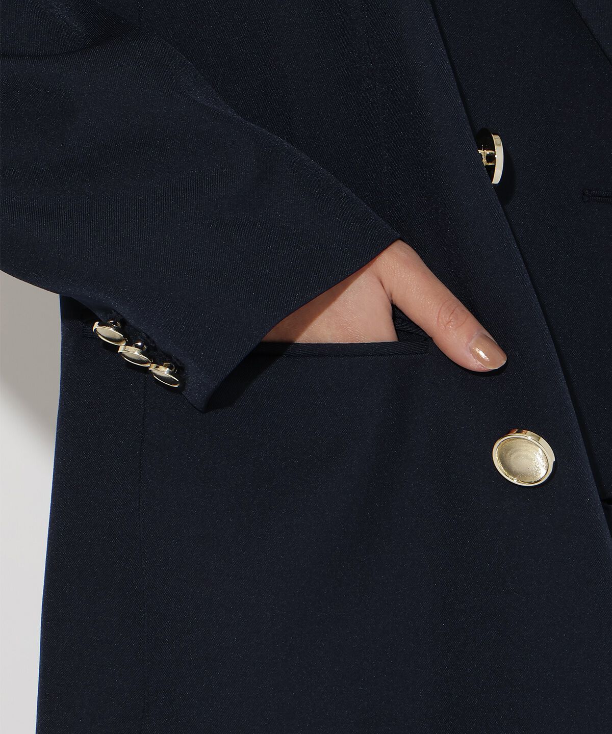 アンドクチュール「ダブルテーラードジャケット」|テーラードジャケット|