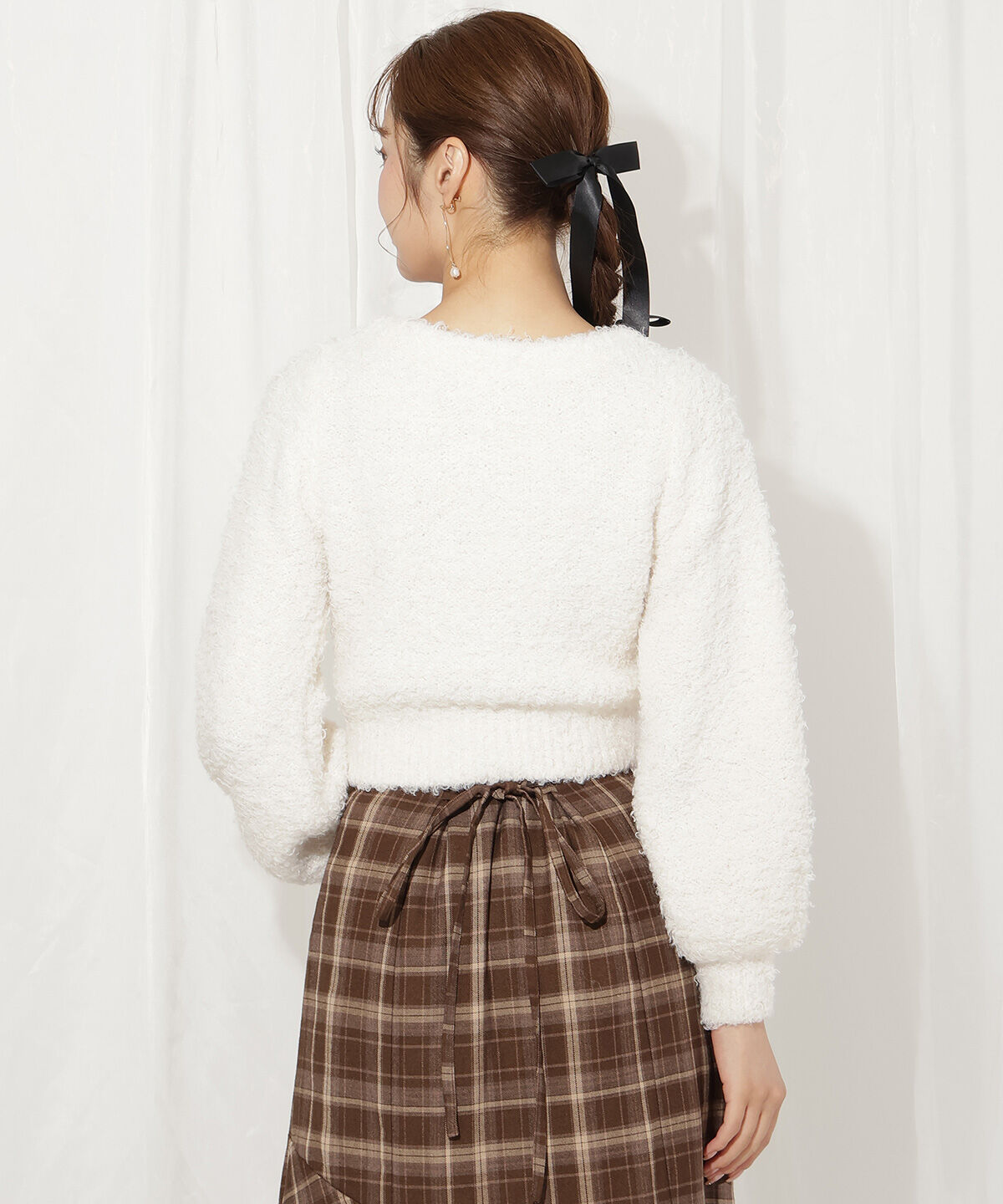 WILLSELECTION「テディヤーンニットカーディガン」|カーディガン|