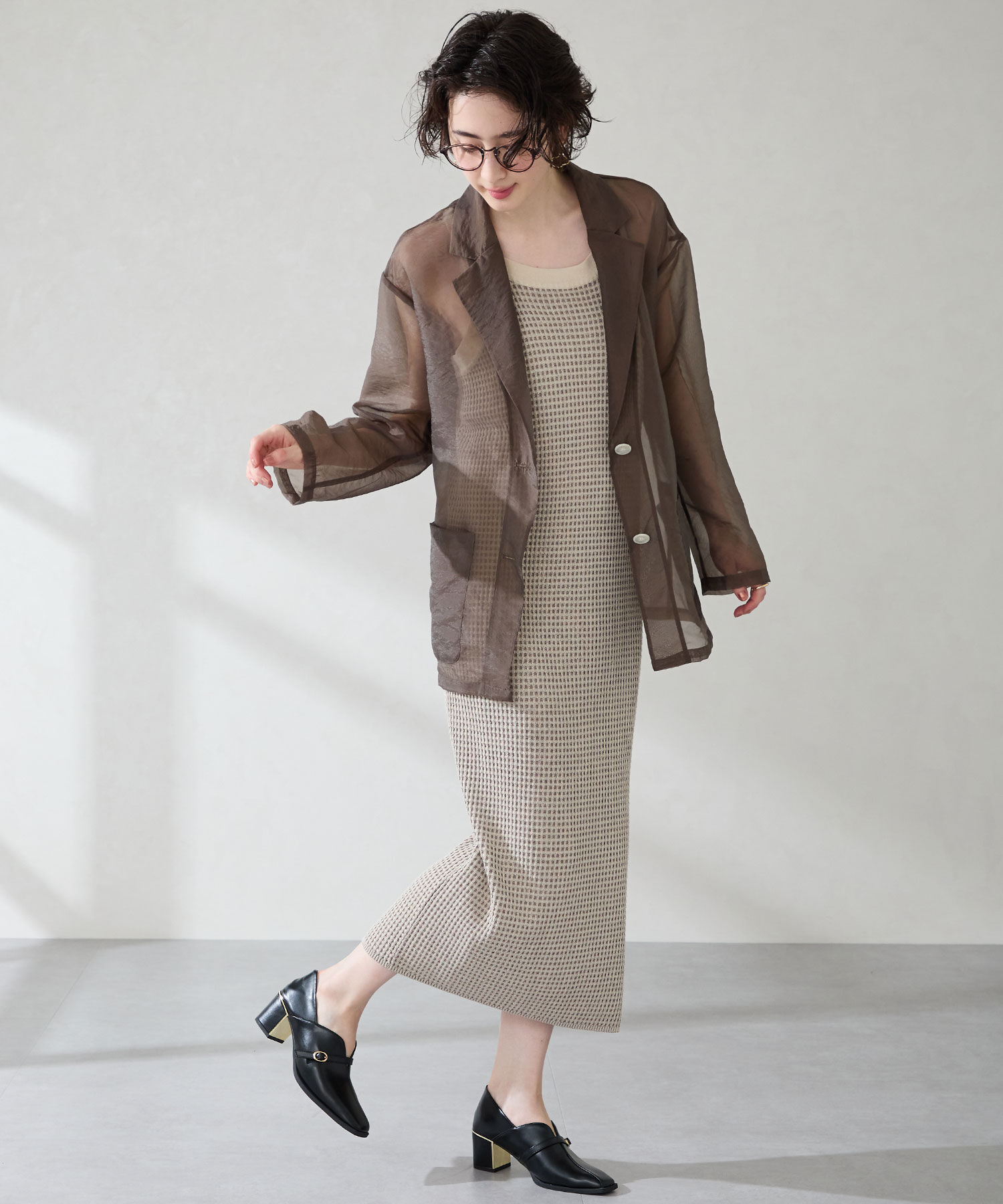 ORiental TRaffic「スリットデザイン甲深パンプス/51317」|パンプス|